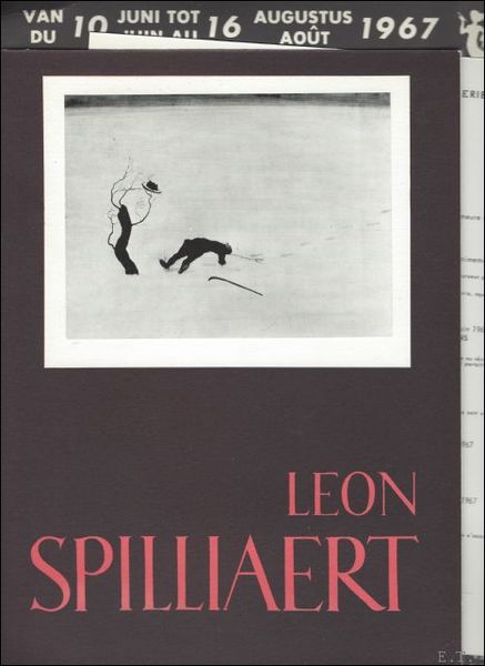 Leon Spilliaert brochure expo te Les galeries Nos Peintres Oostende …