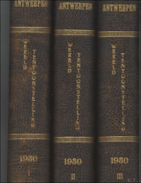 Wereldtentoonstelling Antwerpen 1930 / Antwerpen 1930 Officieel Dagbladprogramma Van De …