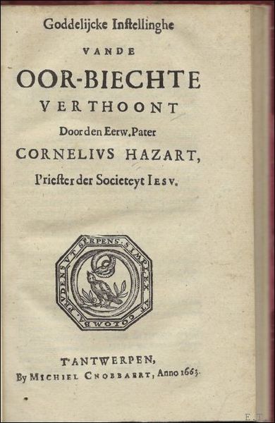 Goddelijcke instellinghe vande oor-biechte
