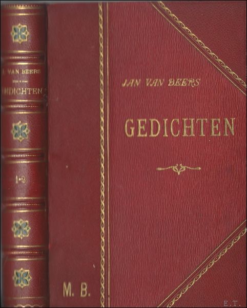 Jan van Beers Gedichten, volksuitgave in twee delen.