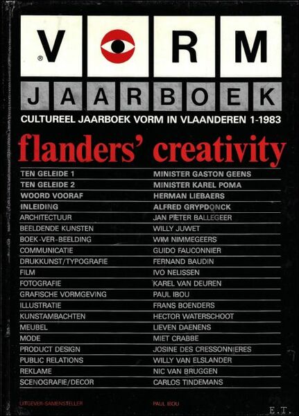 VORM JAARBOEK CULTUREEL JAARBOEK VORM IN VLAANDEREN 1/ 83