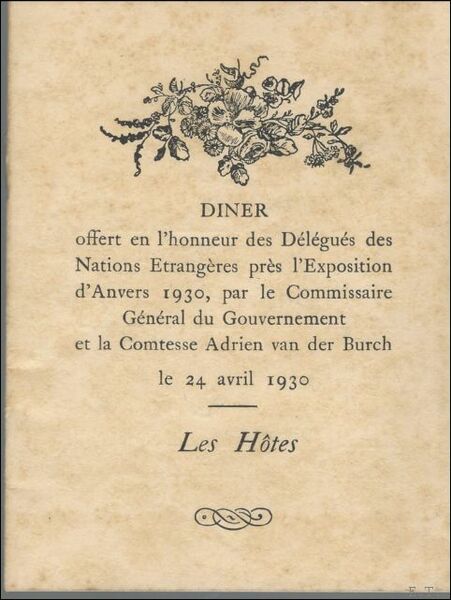 Diner offert en l'honneur des d l gu s des …