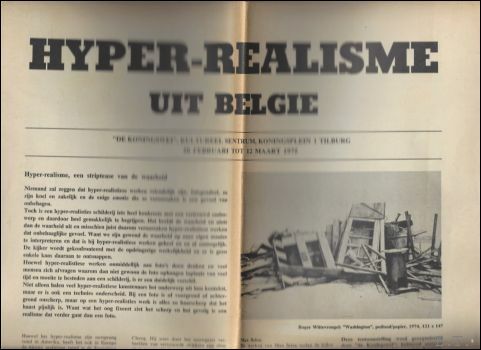 Hyper-realisme uit Belgi met M. Maeyer / Roger Wittevrongel / …