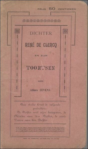 Dichter Ren de Clercq en zijn Toortsen