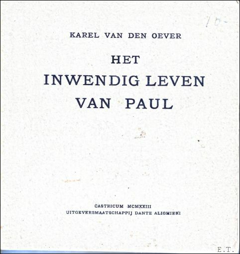 inwendig leven van Paul