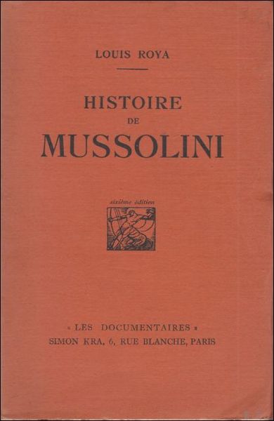 Histoire de Mussolini.