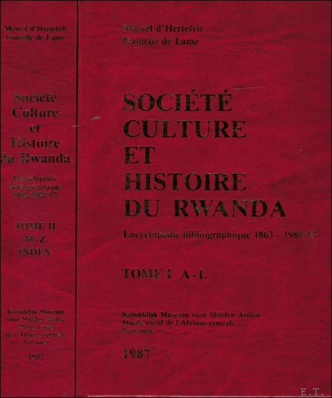 Soci t Culture et Histoire du Rwanda - Encyclop die …