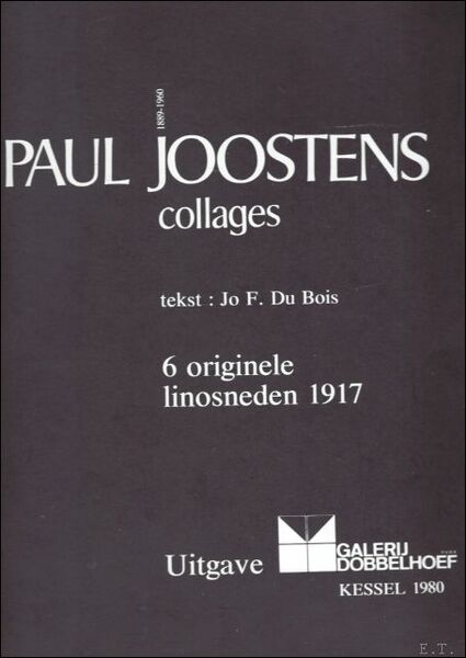 Paul Joostens collages, 6 originele linosneden, 1917