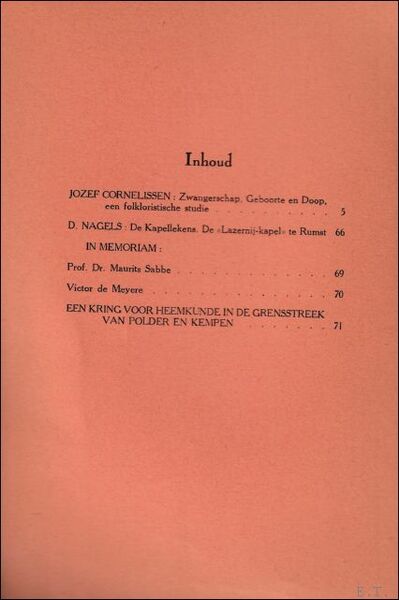 TIJDSCHRIFT VOOR GESCHIEDENIS EN FOLKLORE. 2e jaargang - 1e afl …