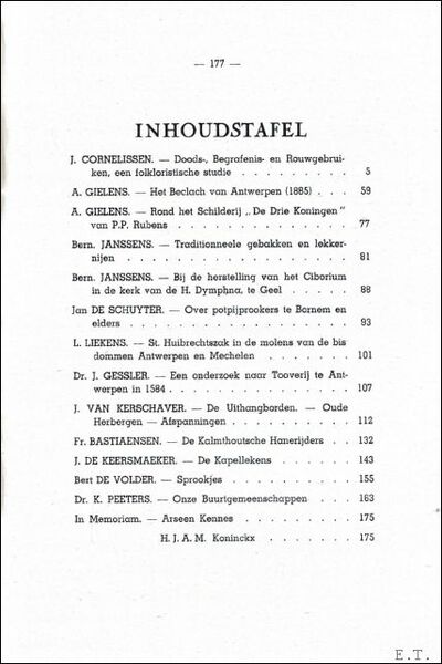 TIJDSCHRIFT VOOR GESCHIEDENIS EN FOLKLORE. 3e jaargang - 3e - …