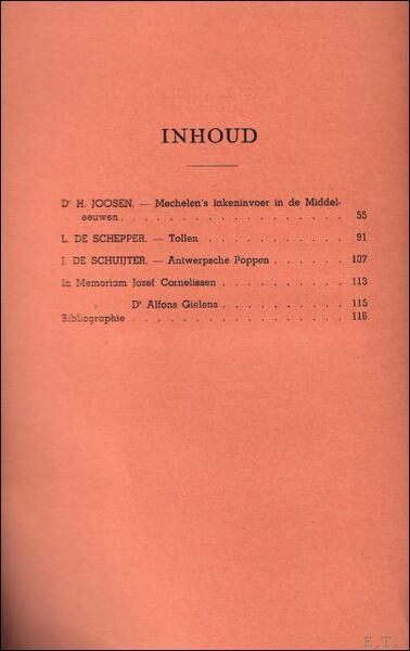 TIJDSCHRIFT VOOR GESCHIEDENIS EN FOLKLORE. 5e jaargang - 2e + …