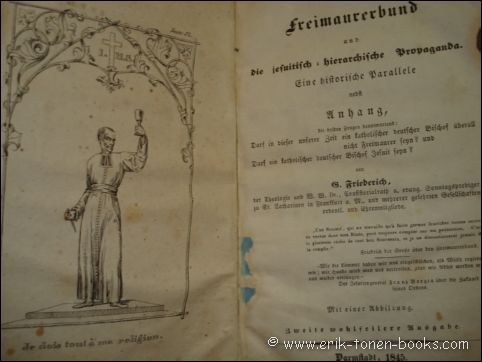 DER FREIMAURERBUND UND DIE JEZUITIZCH = HIERARCHIZCHE PROPAGANDA.