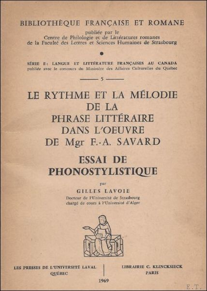LE RYTHME ET LA MELODIE DE LA PHRASE LITTERAIRE DANS …