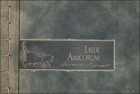 LIBER AMICORUM LUCIENNE STASSAERT. (genummerd, gesigneerd).