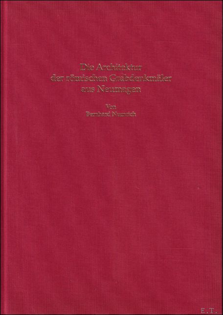 Architektur der r mischen Grabdenkm ler aus Neumagen Beitr ge …