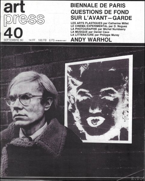 Art Press 40, Septembre 80: Biennale de Paris, Questions de …