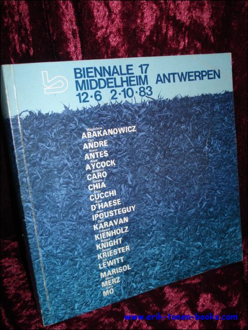 BIENNALE 17 MIDDELHEIM ANTWERPEN,