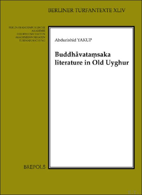 Buddhhvatamsaka literature in Old Uyghur