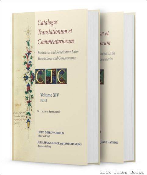 Catalogus Translationum et Commentariorum: Mediaeval and Renaissance Latin Translations and …