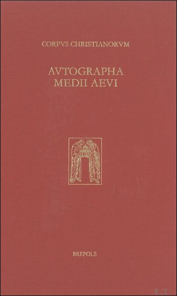 Corpus Christianorum. The Autograph of Eriugena,