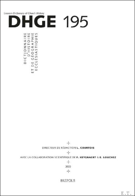 Dictionnaire d'Histoire et de G ographie Eccl siastiques - Fascicule …
