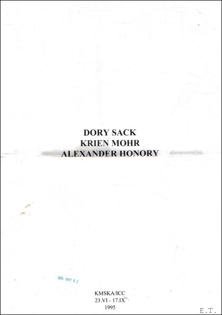 Dory Sack, Krien Mohr, Alexander Honory