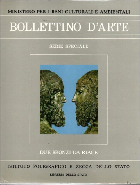 Due bronzi da Riace, rinvenimento, restauro, analisied ipotesi di interpretazione. …