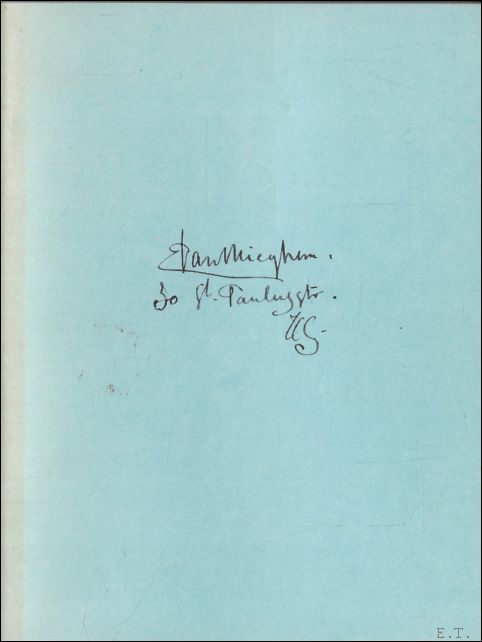 Eugeen van Mieghem, facsimile van een schetsboek uit een Antwerpse …