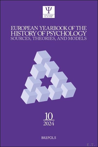 European Yearbook of the History of Psychology 10 (2024) Sources, …