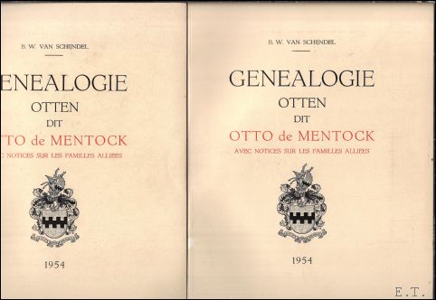Genealogie Otten, dit Otto de Mentock: avec notices sur les …