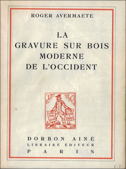 gravure sur bois moderne de l'Occident