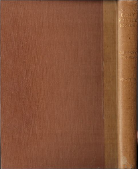 index to the early printed books in the british museum. …