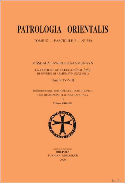 M shaf Sawiros Z -Esmunayn. La versione ge'ez del Kitab …