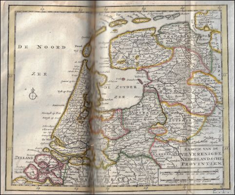 Nieuwe geographische en historische atlas van de zeven Vereenigde Nederlandsche …
