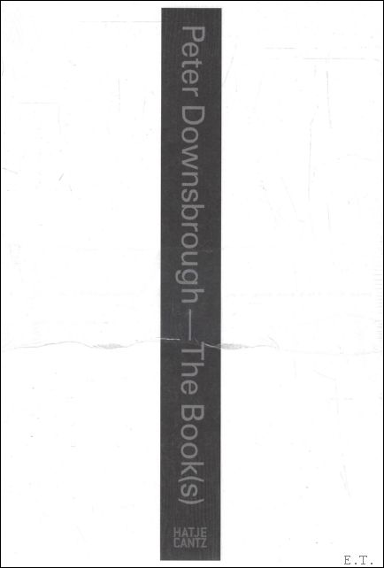 Peter Downsbrough : The Book(s) Addendum