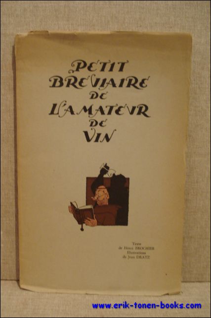 Petit breviaire de l'amateur de vin.