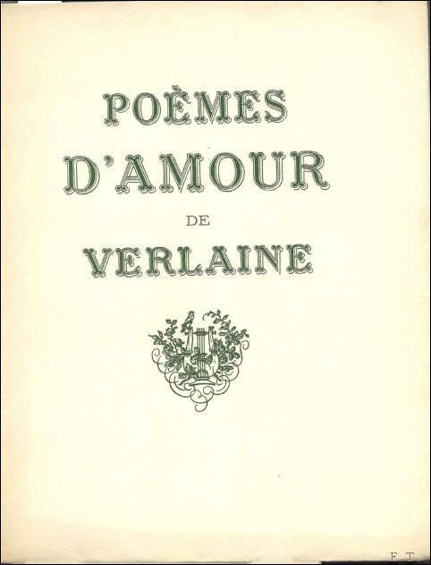 Po mes d'Amour de Verlaine.
