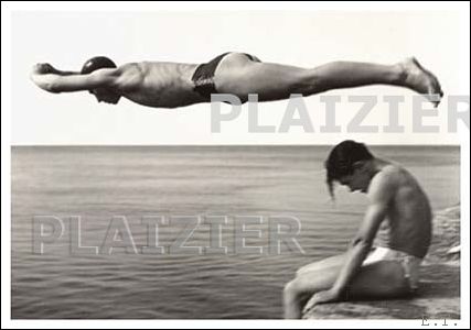 Poster: Il Tuffatore, Nino Migliori, 1951 ZWEMMERS / DUIKERS
