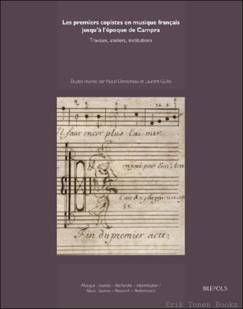 premiers copistes en musique fran ais jusqu' l' poque de …