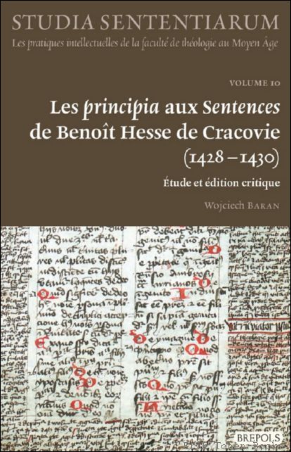 principia aux Sentences de Beno t Hesse de Cracovie (1428-1430). …