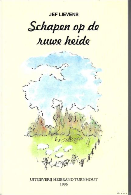 Schapen op de ruwe heide