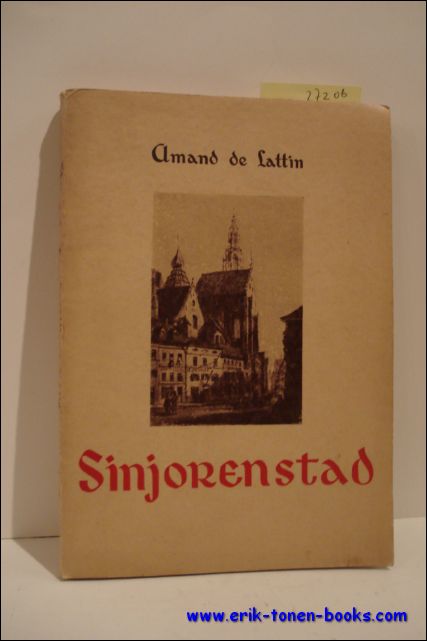 SINJORENSTAD. ANTWERPEN ROND DE JAREN '80 TOT 1900,