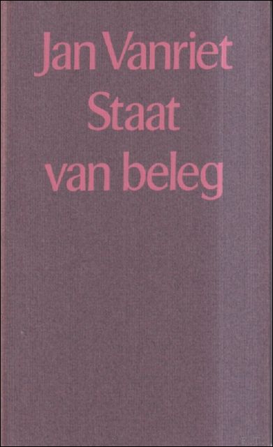 STAAT VAN BELEG.