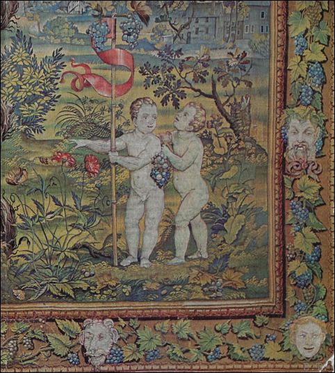 Tapisseries des maisons royales en Espagne