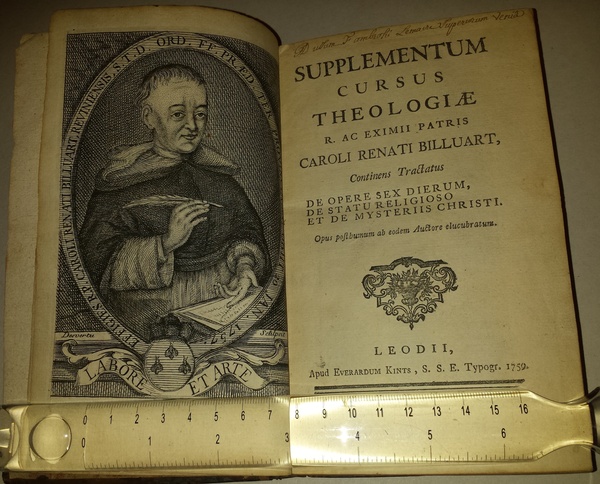 Supplementum cursus theologiae r. ac eximii patris Caroli Renati Billuart …