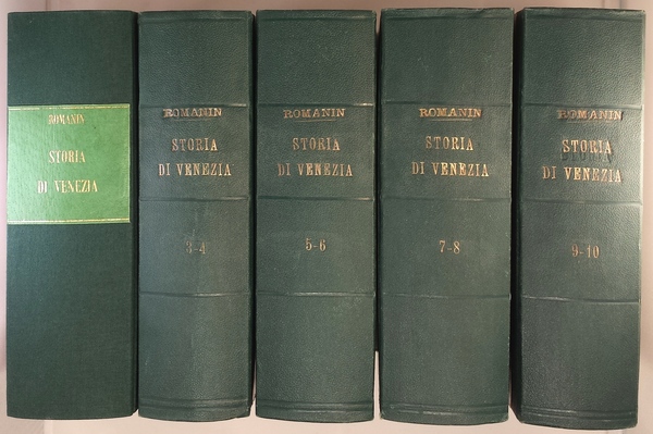 Storia documentata di Venezia di S. Romanin, socio del Veneto …