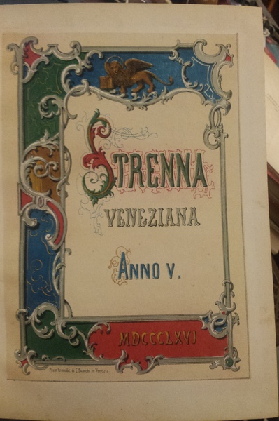 Appendice alla Strenna Veneziana dell'anno passato