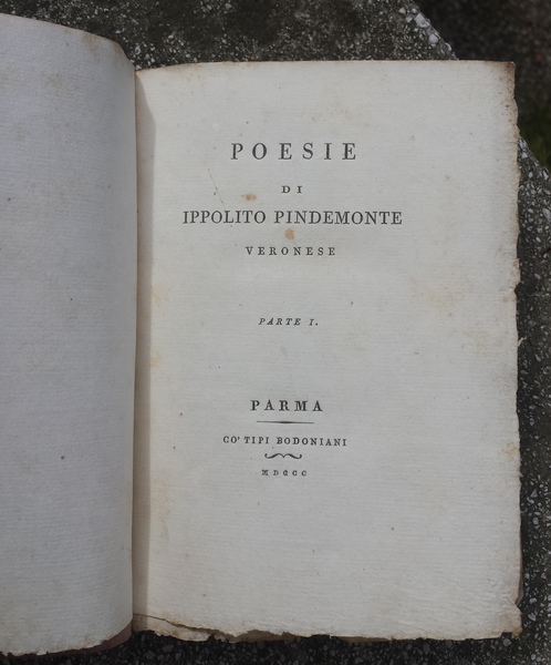 Poesie di Ippolito Pindemonte veronese. Parte I-II