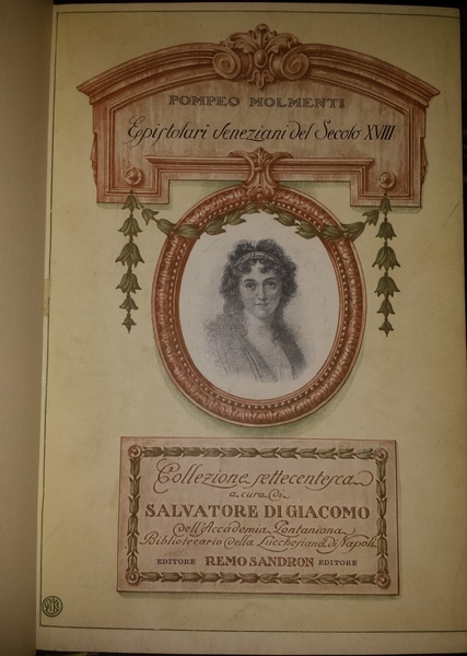 Epistolari veneziani del secolo XVIII