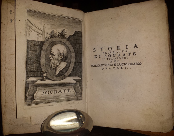 Storia della vita di Socrate il filosofo, di Marcantonio, e …